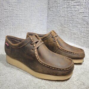 Clarks Wallabee Padmora Women's Size 9M Brown Leather Chukka Shoes 26060499